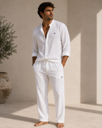 Tommy – Ensemble d’été pour homme avec chemise et pantalon | 1 acheté = 1 offert