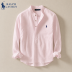 Ralph Chemise casual en lin rayée premium - 1 achetée,  1 offerte