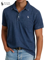 Polo en mesh extensible coupe slim personnalisée Ralph - 1 acheté,  1 offert