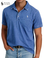 Polo en mesh extensible coupe slim personnalisée Ralph - 1 acheté,  1 offert