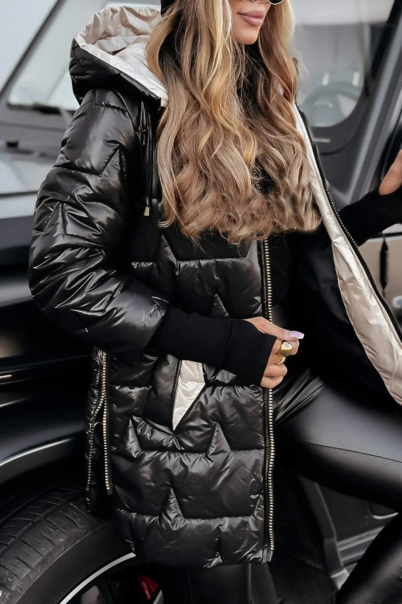 Nolwen™ | Manteau élégant avec capuche et doublure