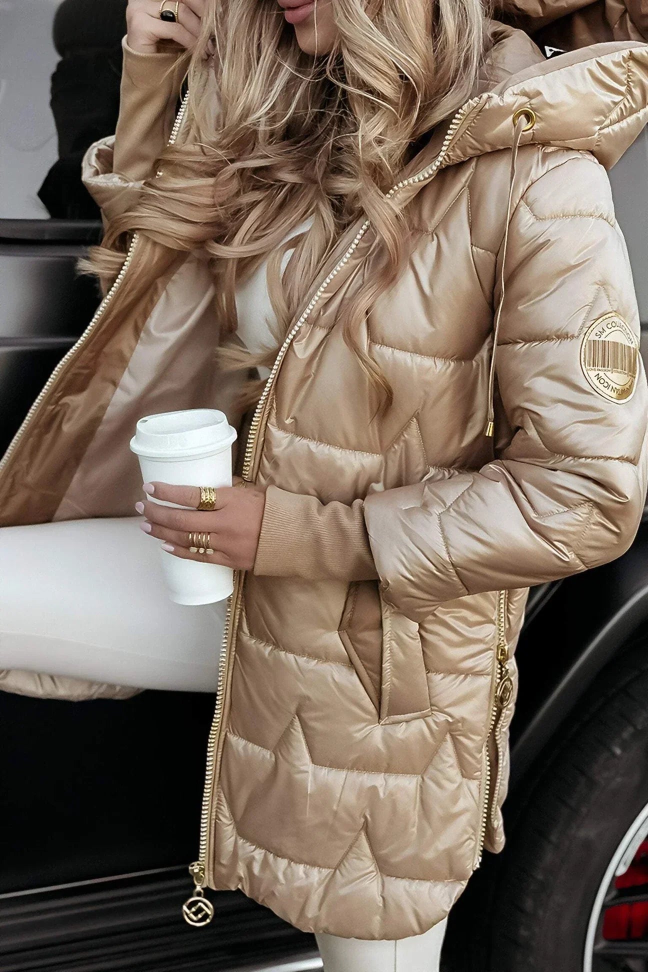Nolwen™ | Manteau élégant avec capuche et doublure