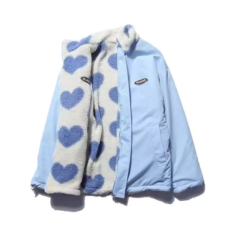 Océane™ | Manteau Réversible Cœur - Collection Exclusive