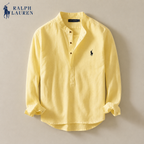 Ralph Chemise casual en lin rayée premium - 1 achetée,  1 offerte